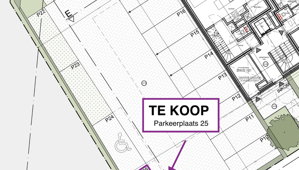 Buitenstaanplaats te koop in Kruishoutem